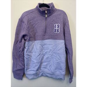 Original use women's quarter zip up sweater, XS, purple NWT